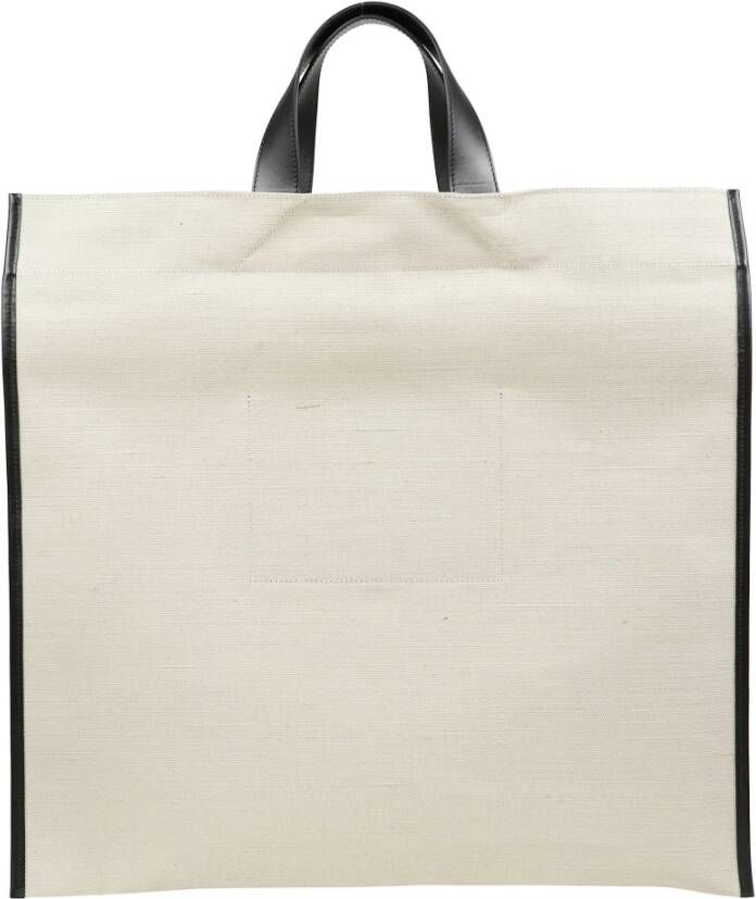 Jil Sander Border Book Tote Tas