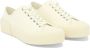 Jil Sander Low-Top Sneakers Low-Top Lace-Up Sneakers in beige - Thumbnail 5