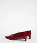 Jil Sander Ceder Rode Pump Schoenen - Thumbnail 2