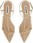 Jil Sander Donkere Sandaal Kooi Stijl Beige Dames - Thumbnail 4