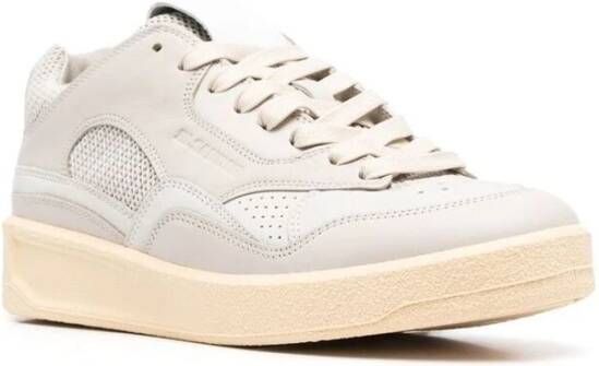 Jil Sander Gepanelde lage sneakers Gray Dames