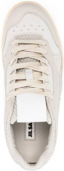 Jil Sander Gepanelde lage sneakers Gray Dames