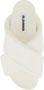 Jil Sander Geweven Criss Cross Leren Slides White Dames - Thumbnail 4