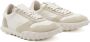Jil Sander Gestructureerde Platform Sneakers Vetersluiting Stijl Beige Dames - Thumbnail 5