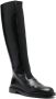 Jil Sander Zwarte elegante hoge laarzen voor vrouwen Black Dames - Thumbnail 2