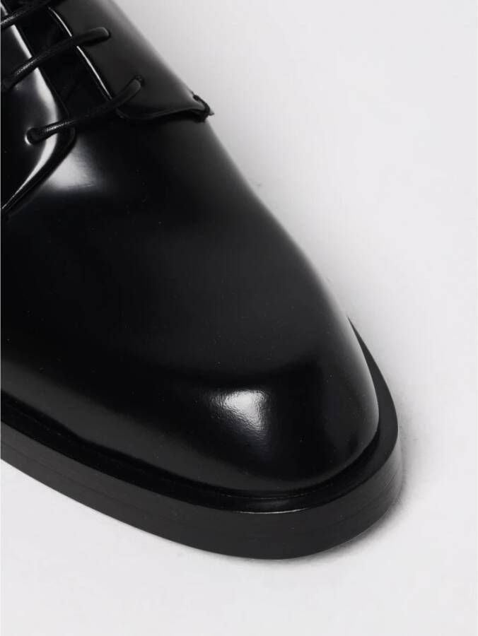 Jil Sander Klassieke Leren Brogue Schoenen