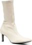 Jil Sander Nappa Stretch Cream Haklaarzen White Dames - Thumbnail 4