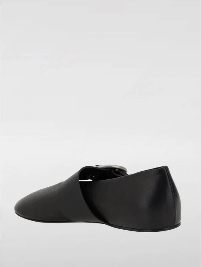 Jil Sander Leren Ballerina`s