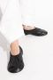 Jil Sander Zwarte Leren Ballerina's Black Dames - Thumbnail 2