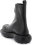 Jil Sander Leren Enkellaarzen met Ritssluiting Black Dames - Thumbnail 2