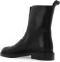 Jil Sander Leren enkellaarzen Zwart Dames - Thumbnail 4