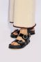 Jil Sander Leren sandalen Black Dames - Thumbnail 5