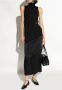 Jil Sander Leren Ballet Flats met Kristaldetail Black Dames - Thumbnail 3