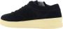 Jil Sander Leren Sneakers met Geperforeerd Detail Black Heren - Thumbnail 6