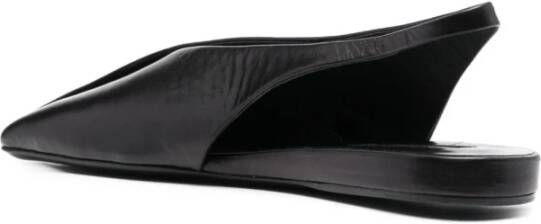 Jil Sander Loafers Zwart Dames