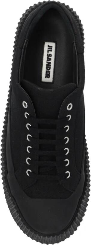 Jil Sander Platform sneakers Zwart Heren