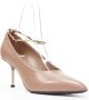 Jil Sander Pre-owned Leather heels Beige Dames - Thumbnail 2