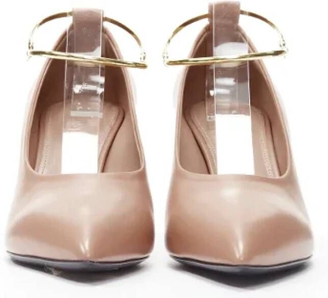 Jil Sander Pre-owned Leather heels Beige Dames