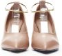 Jil Sander Pre-owned Leather heels Beige Dames - Thumbnail 3