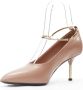Jil Sander Pre-owned Leather heels Beige Dames - Thumbnail 4