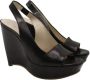 Jil Sander Pre-owned Leather heels Black Dames - Thumbnail 4