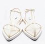 Jil Sander Pre-owned Leather sandals White Dames - Thumbnail 2