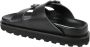 Jil Sander Sandalen met lage hak en gesp en verhoogde zool - Thumbnail 2