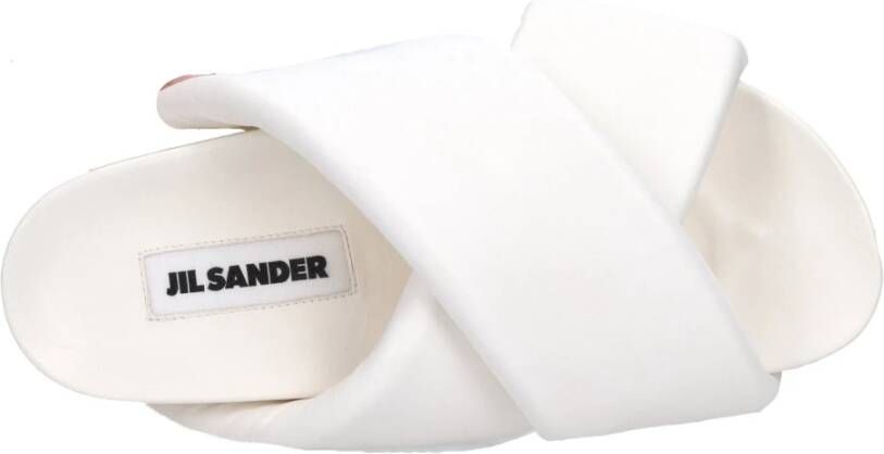 Jil Sander Sandalen Wit