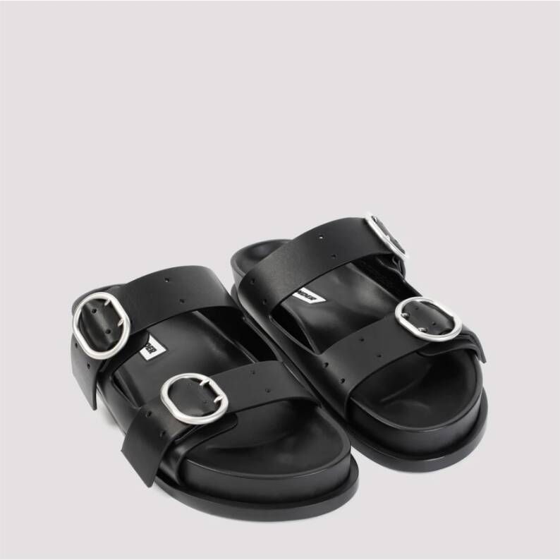 Jil Sander Sandals Black Heren