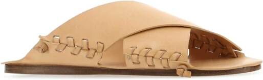 Jil Sander Schuifregelaars Beige Dames