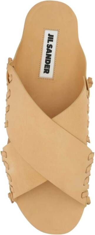 Jil Sander Schuifregelaars Beige Dames