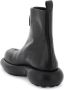 Jil Sander Leren Enkellaarzen met Ritssluiting Black Dames - Thumbnail 3