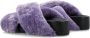Jil Sander Luxe Shearling Slides voor Dames Purple Dames - Thumbnail 4
