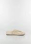Jil Sander Sandalen met ruches van leer - Thumbnail 4