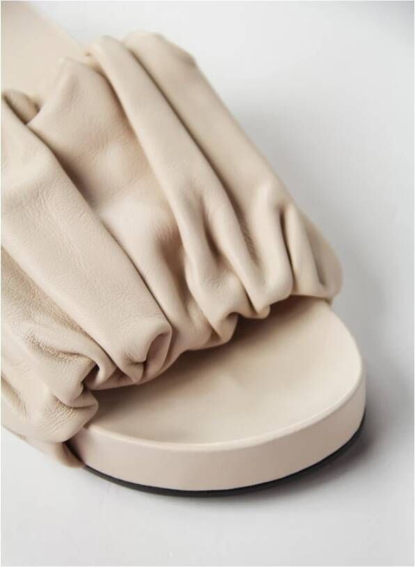 Jil Sander Sliders Beige Dames