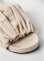 Jil Sander Sandalen met ruches van leer - Thumbnail 5
