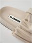 Jil Sander Sandalen met ruches van leer - Thumbnail 6