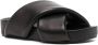 Jil Sander Chunky Crossover Strap Platte Schoenen Zwart - Thumbnail 6