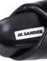 Jil Sander Sandalen Crisscross Black Leather Sandals in zwart - Thumbnail 6