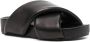 Jil Sander Chunky Crossover Strap Platte Schoenen Zwart - Thumbnail 2