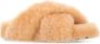 Jil Sander Shearling Slippers in Pasteloranje Oranje Dames - Thumbnail 2