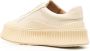 Jil Sander Beige Chunky-Sole Modieuze Trainers Beige Dames - Thumbnail 4