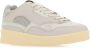 Jil Sander Grijze Canvas Rubber Basket Sneakers Grijs Dames - Thumbnail 2