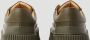 Jil Sander Luxe Minimalistische Gevulkaniseerde Leren Sneakers Groen Heren - Thumbnail 3