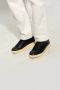 Jil Sander Koeienleer en Stoffen Mesh Lage Sneakers Black Heren - Thumbnail 5