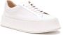 Jil Sander Witte leren rubberen sneakers met zool van 4 cm - Thumbnail 5