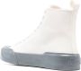 Jil Sander Canvas High-Top Sneakers White Heren - Thumbnail 2