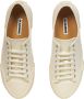 Jil Sander Crèmekleurige Canvas Sneakers - Thumbnail 2