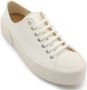 Jil Sander Witte Veterschoenen met Lage Top Wit - Thumbnail 6