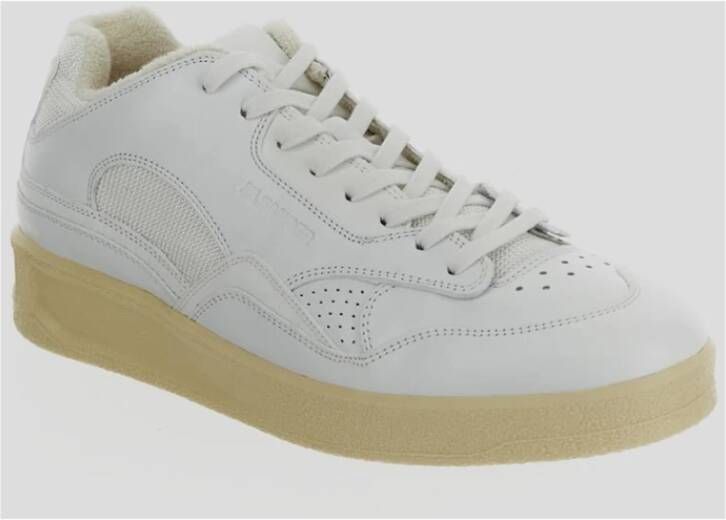 Jil Sander Stijlvolle Lage Sneakers Wit Heren